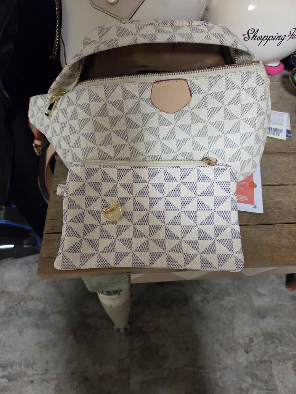 Crossbody Bag with Pouch